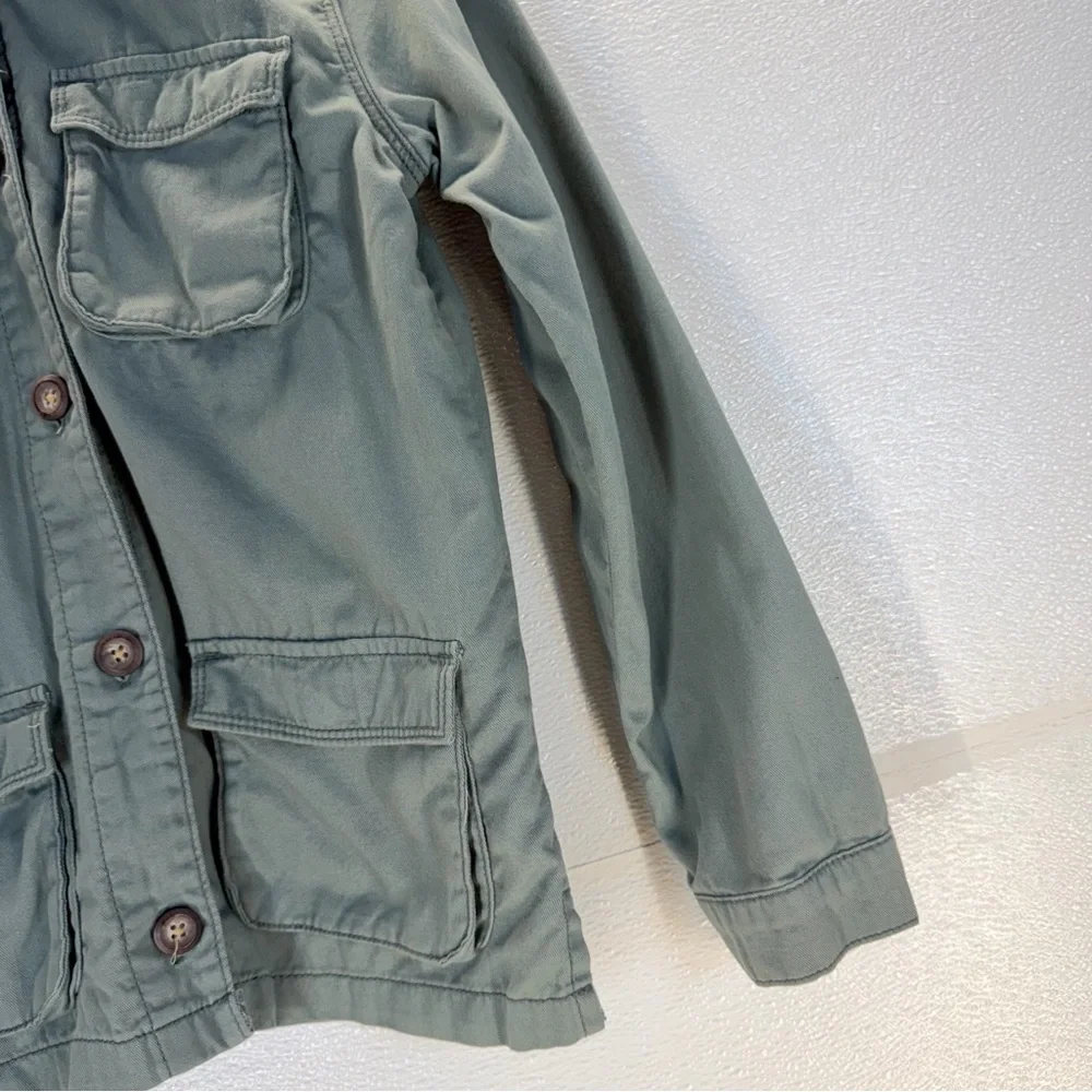 OshKosh‎ B’gosh Girls Utility Jacket Size 12/12A Sage Green